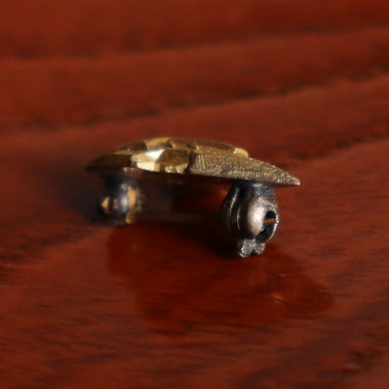 USAヴィンテージクリスチャンブローチ聖釘の十字架｜キリスト教ピンバッジ