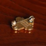 USAヴィンテージクリスチャンブローチ聖体拝領記念4Way Cross｜キリスト教ピンバッジ