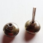 USA米国アンティークブラスドアノブ真鍮製取手ドアハンドル・Antique brass door knob