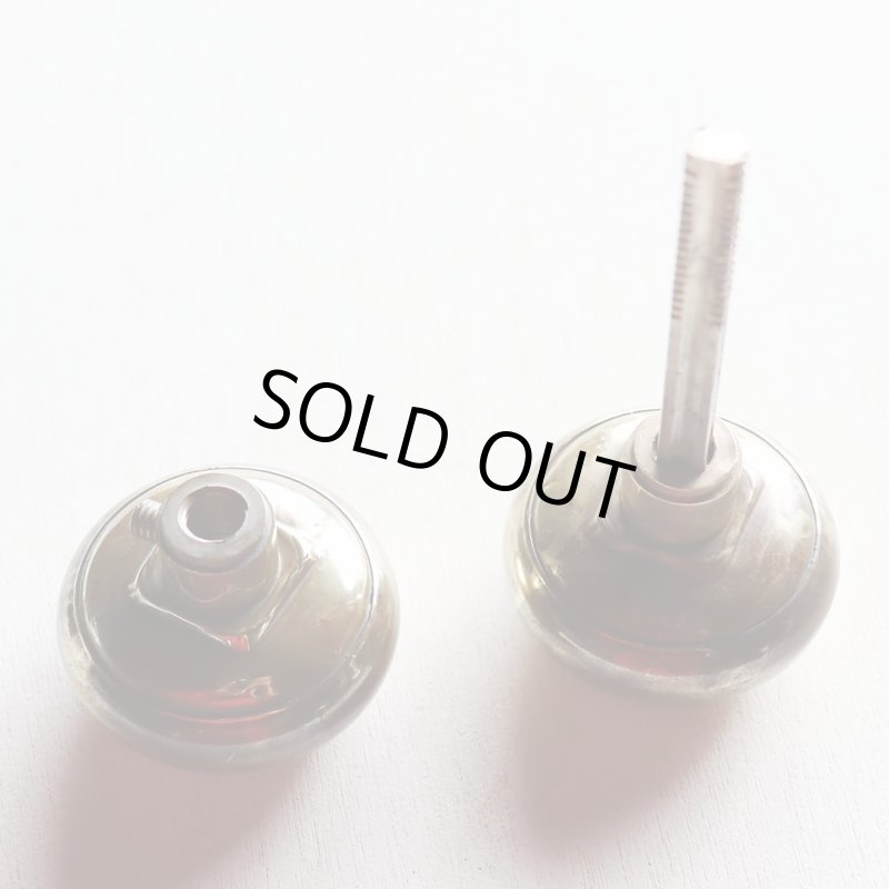 USA米国アンティークブラスドアノブ真鍮製取手ドアハンドル・Antique brass door knob