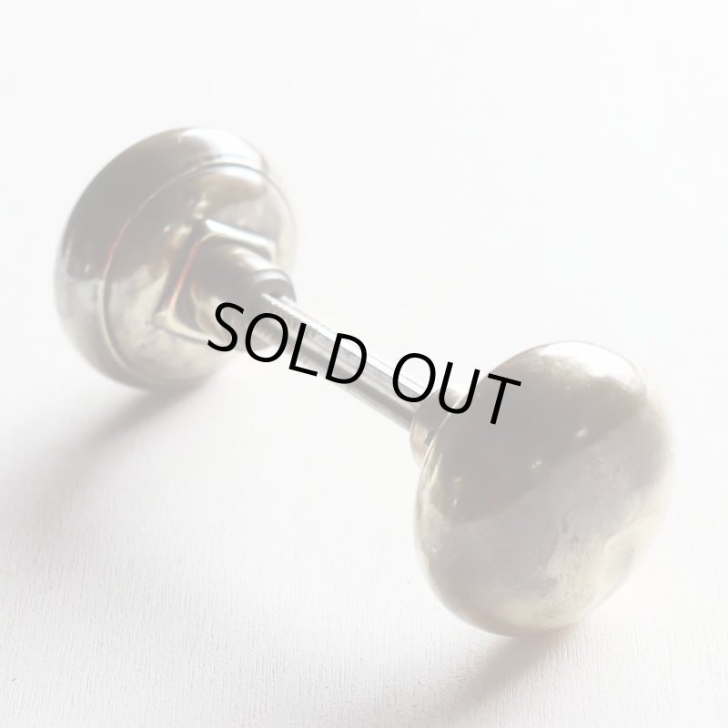 USA米国アンティークブラスドアノブ真鍮製取手ドアハンドル・Antique brass door knob