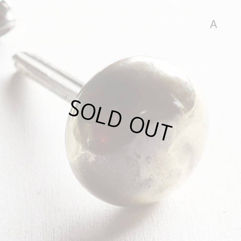 USA米国アンティークブラスドアノブ真鍮製取手ドアハンドル・Antique brass door knob