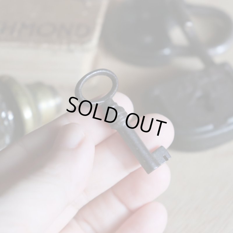 アンティークキー|古い錠前パドロック用の鉄製鍵