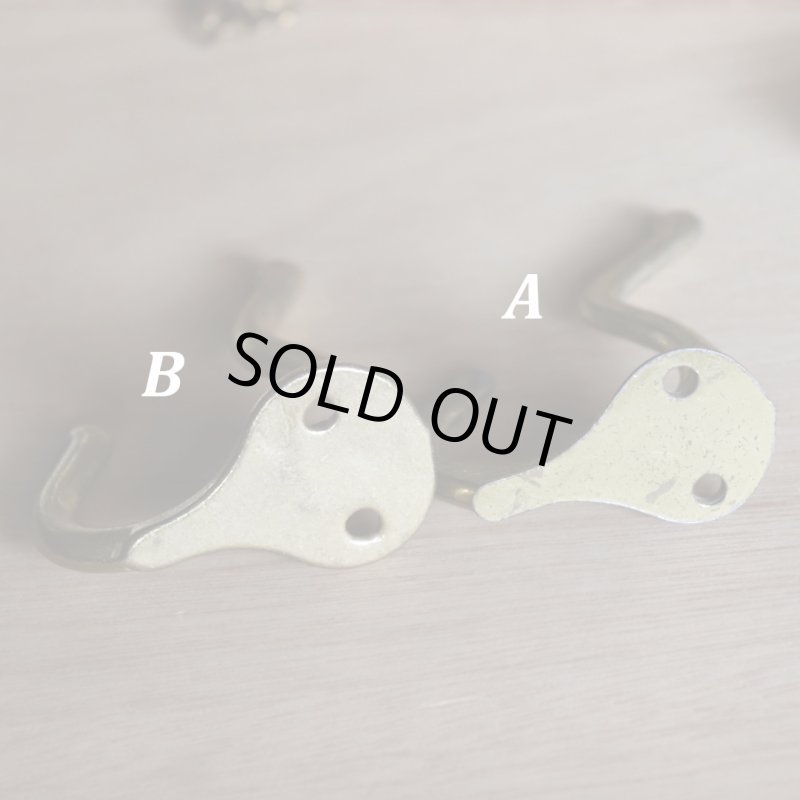 コートフック・ダブルフック|アンティークハードウェア建築金物