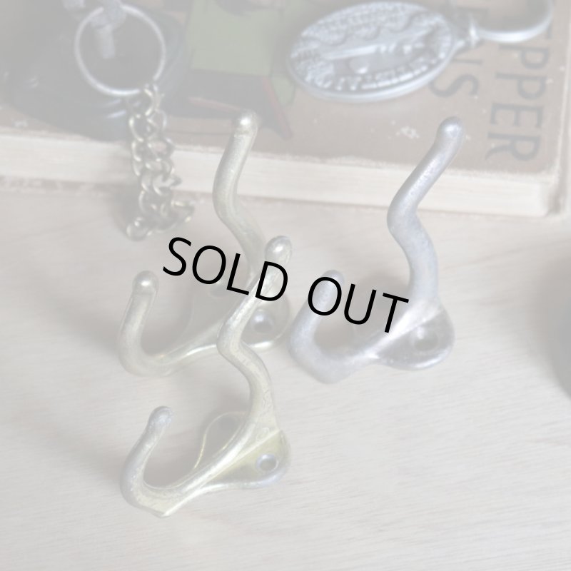 コートフック・ダブルフック|アンティークハードウェア建築金物