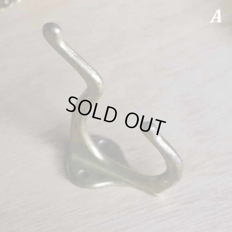 コートフック・ダブルフック|アンティークハードウェア建築金物