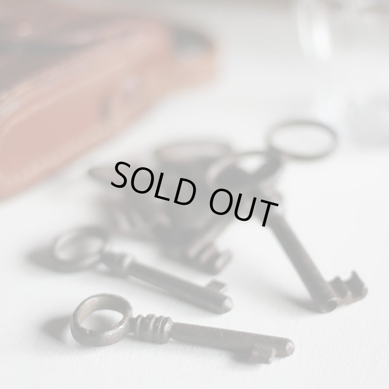 画像11: USAヴィンテージ鍵3本セット52mm｜古いアンティークキー・アンティーク鍵・カギ (11)