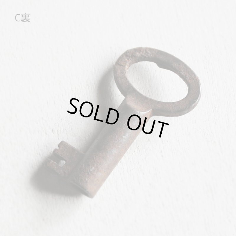 画像9: USAヴィンテージ鍵3本セット52mm｜古いアンティークキー・アンティーク鍵・カギ (9)