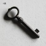 画像5: USAヴィンテージ鍵2本セット60mm｜古いアンティークキー・アンティーク鍵・カギ (5)