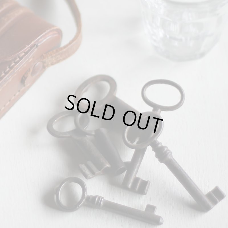 画像10: USAヴィンテージ鍵2本セット65mm｜古いアンティークキー・アンティーク鍵・カギ (10)