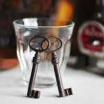 画像2: USAヴィンテージ鍵2本セット65mm｜古いアンティークキー・アンティーク鍵・カギ (2)