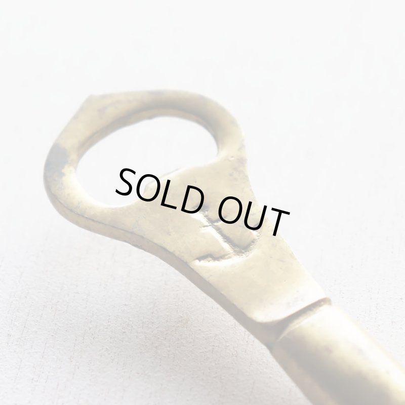 斧・錨のブラス真鍮ボトルオープナー栓抜き｜アンティークキッチン雑貨