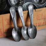 USAヴィンテージブリキのアイスクリームスプーン｜アンティークキッチン雑貨vintage tin Ice cream spoon