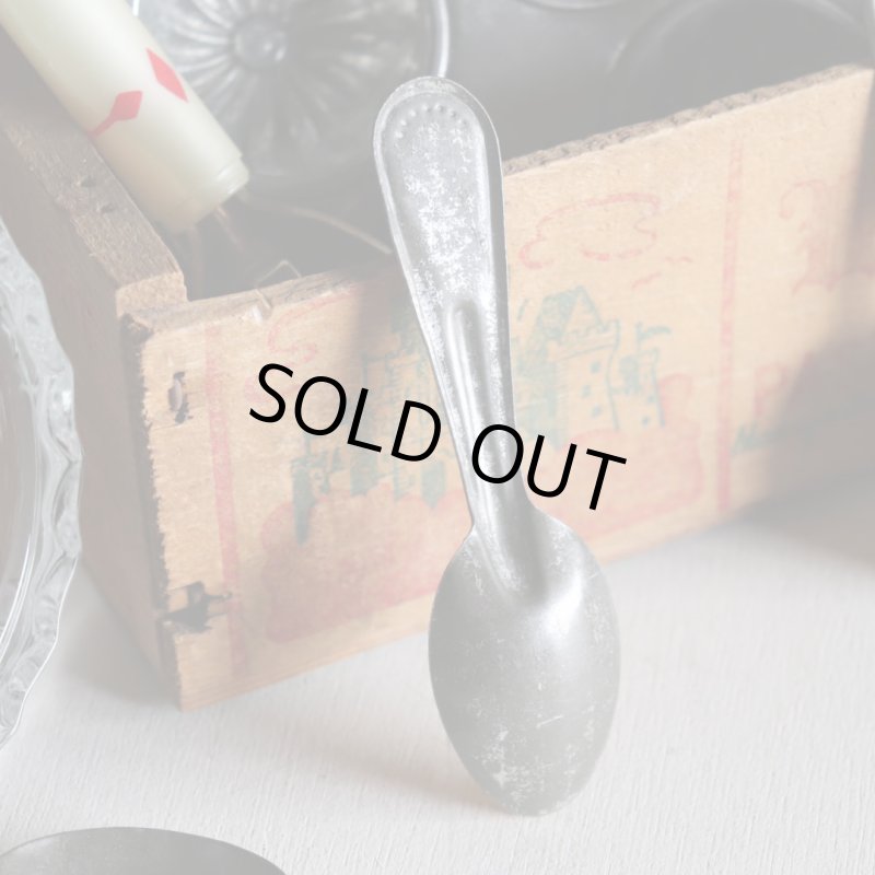 USAヴィンテージブリキのアイスクリームスプーン｜アンティークキッチン雑貨vintage tin Ice cream spoon