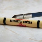 画像7: USAアメリカヴィンテージバレットペンシル｜弾丸型アドバタイジング鉛筆RITCHEY'S BAKERY (7)