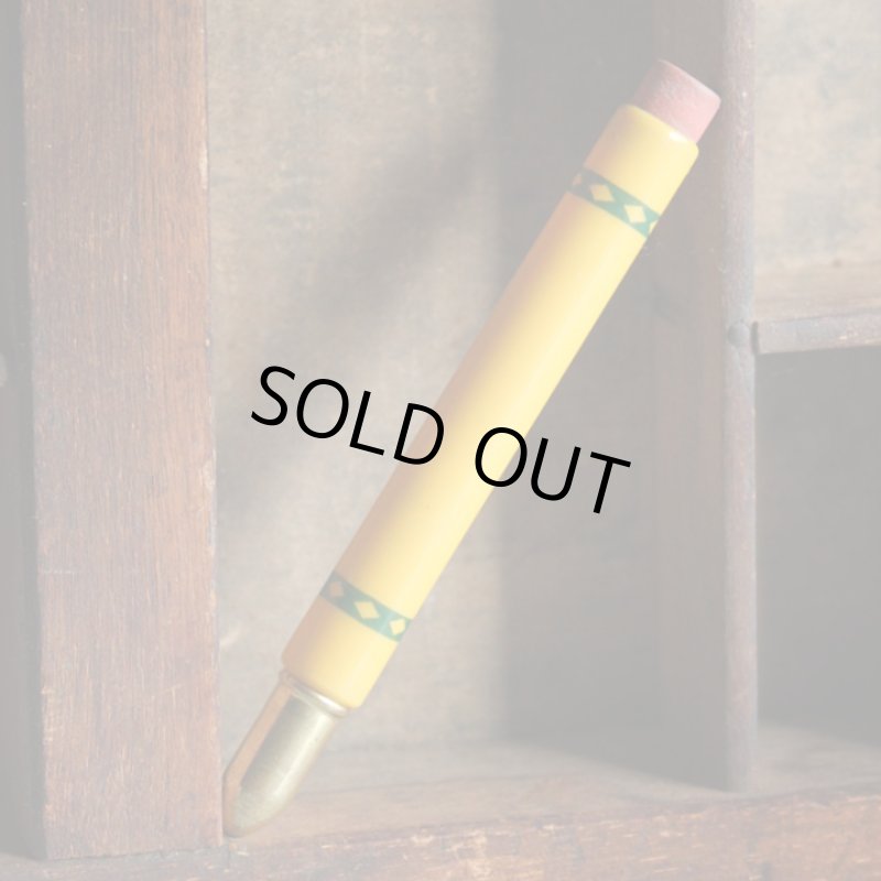 画像3: USAアメリカヴィンテージバレットペンシル｜弾丸型アドバタイジング鉛筆CO-OP SHOPPING CENTER (3)