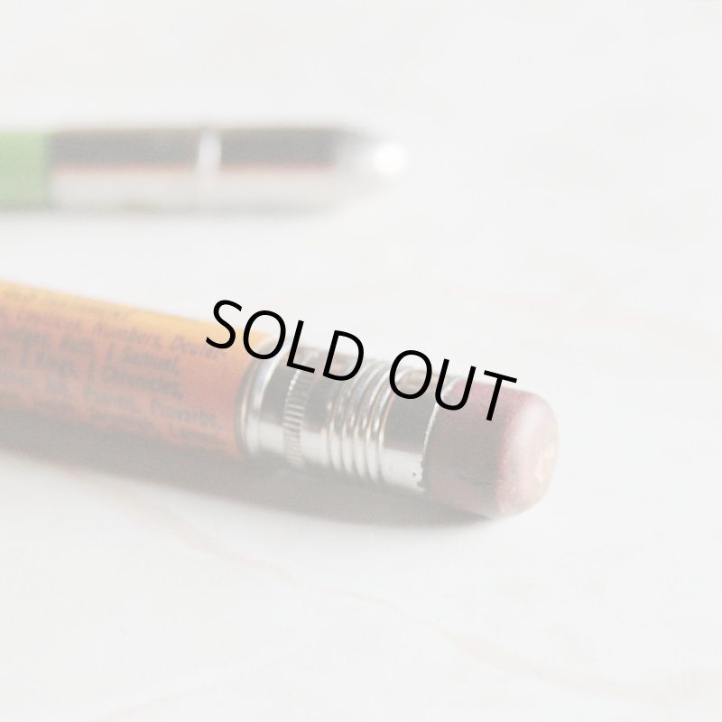 画像7: USAアメリカヴィンテージバレットペンシル｜弾丸型アドバタイジング鉛筆BOOK OF THE BIBLE (7)