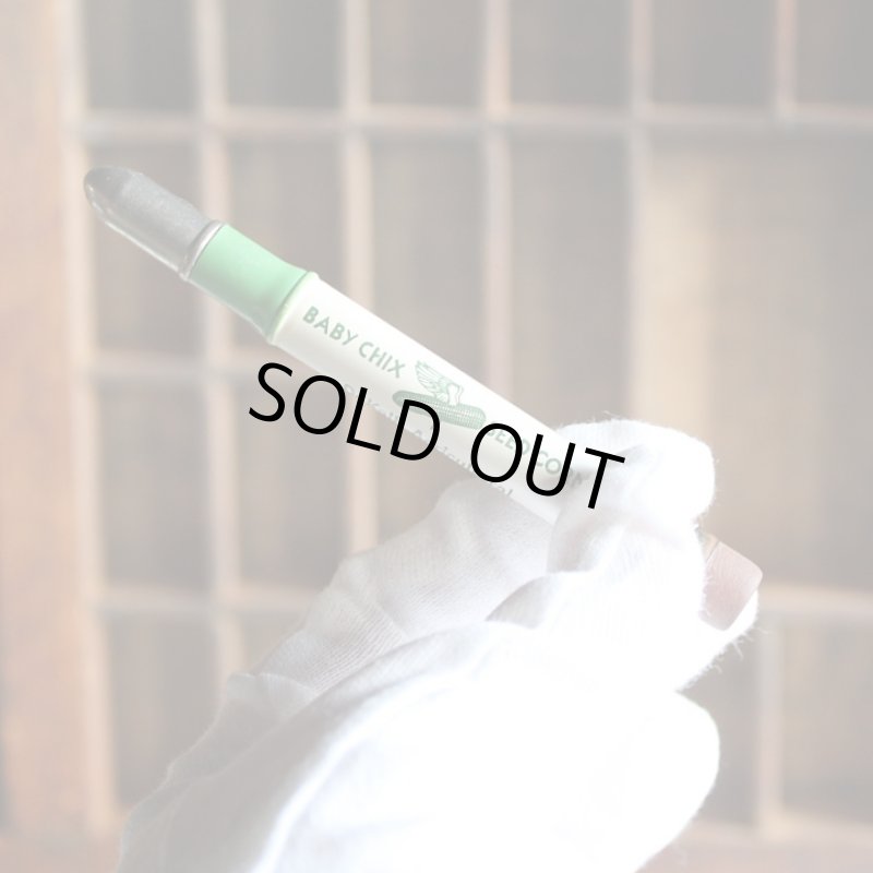 画像2: USAアメリカヴィンテージバレットペンシル｜弾丸型アドバタイジング鉛筆BABY CHIX SEED CORN・Dekalb Agricultural Association (2)