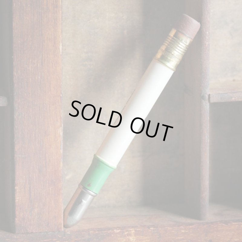 画像4: USAアメリカヴィンテージバレットペンシル｜弾丸型アドバタイジング鉛筆BABY CHIX SEED CORN・Dekalb Agricultural Association (4)