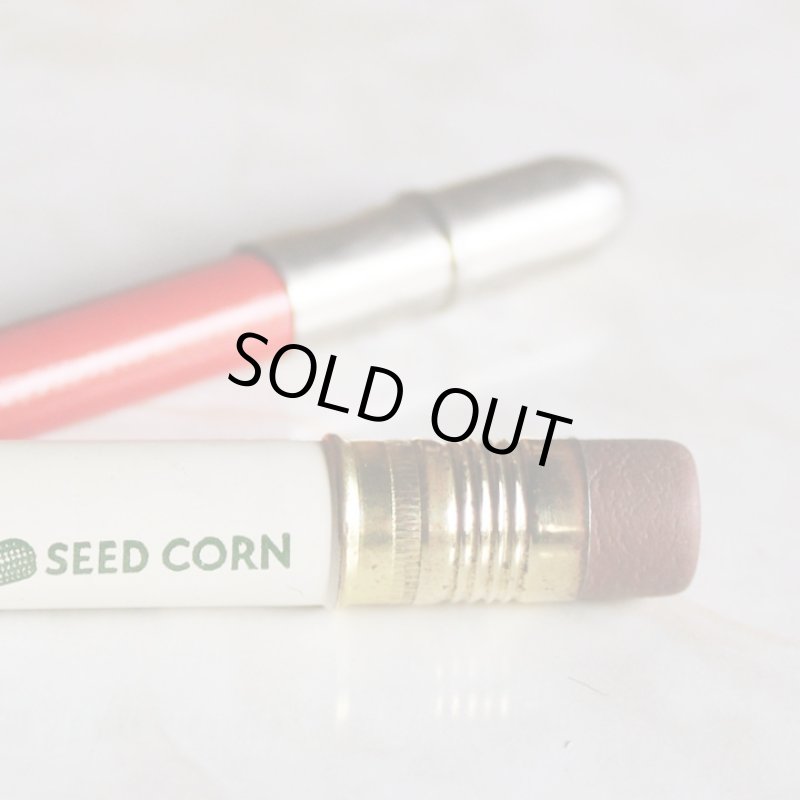 画像8: USAアメリカヴィンテージバレットペンシル｜弾丸型アドバタイジング鉛筆BABY CHIX SEED CORN・Dekalb Agricultural Association (8)