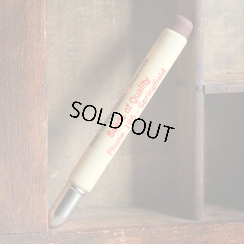 画像2: USAアメリカヴィンテージバレットペンシル|弾丸型アドバタイジング鉛筆SCHMID-SHULTZ CO. (2)