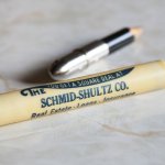 画像6: USAアメリカヴィンテージバレットペンシル｜弾丸型アドバタイジング鉛筆SCHMID-SHULTZ CO. (6)