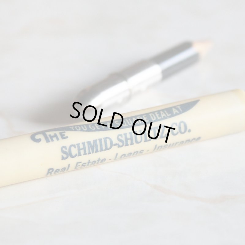 画像6: USAアメリカヴィンテージバレットペンシル|弾丸型アドバタイジング鉛筆SCHMID-SHULTZ CO. (6)