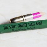 画像6: USAアメリカヴィンテージバレットペンシル｜弾丸型アドバタイジング鉛筆THE SCOTT COUNTY STATE BANK (6)