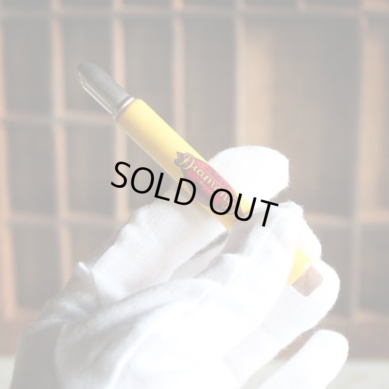 画像8: USAアメリカヴィンテージバレットペンシル｜弾丸型アドバタイジング鉛筆Peters Shose Diamond Brand・GEIGER & DILLER (8)