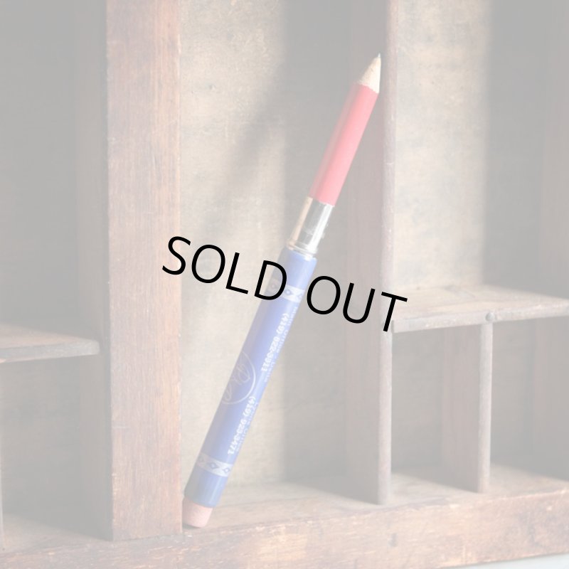 画像4: USAアメリカヴィンテージバレットペンシル｜弾丸型アドバタイジング鉛筆The Peoples Savings Bank Company (4)