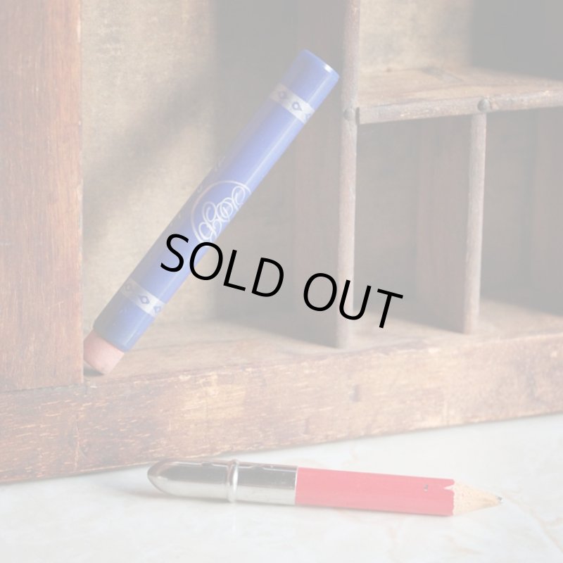 画像5: USAアメリカヴィンテージバレットペンシル｜弾丸型アドバタイジング鉛筆The Peoples Savings Bank Company (5)