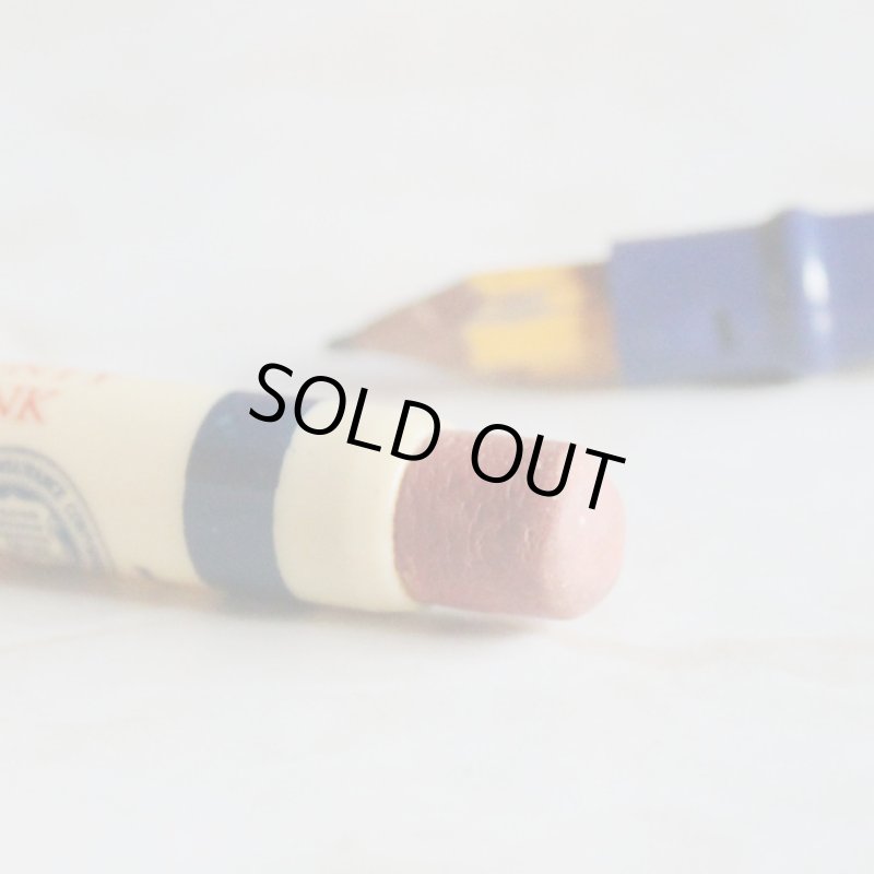 画像7: USAアメリカヴィンテージバレットペンシル｜弾丸型アドバタイジング鉛筆HANCOCK COUNTY NATIONAL BANK (7)