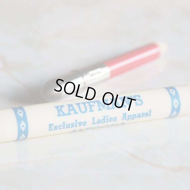 画像5: USAアメリカヴィンテージバレットペンシル｜弾丸型アドバタイジング鉛筆 KAUFMAN'S・Exclusive Ladies Apparel (5)