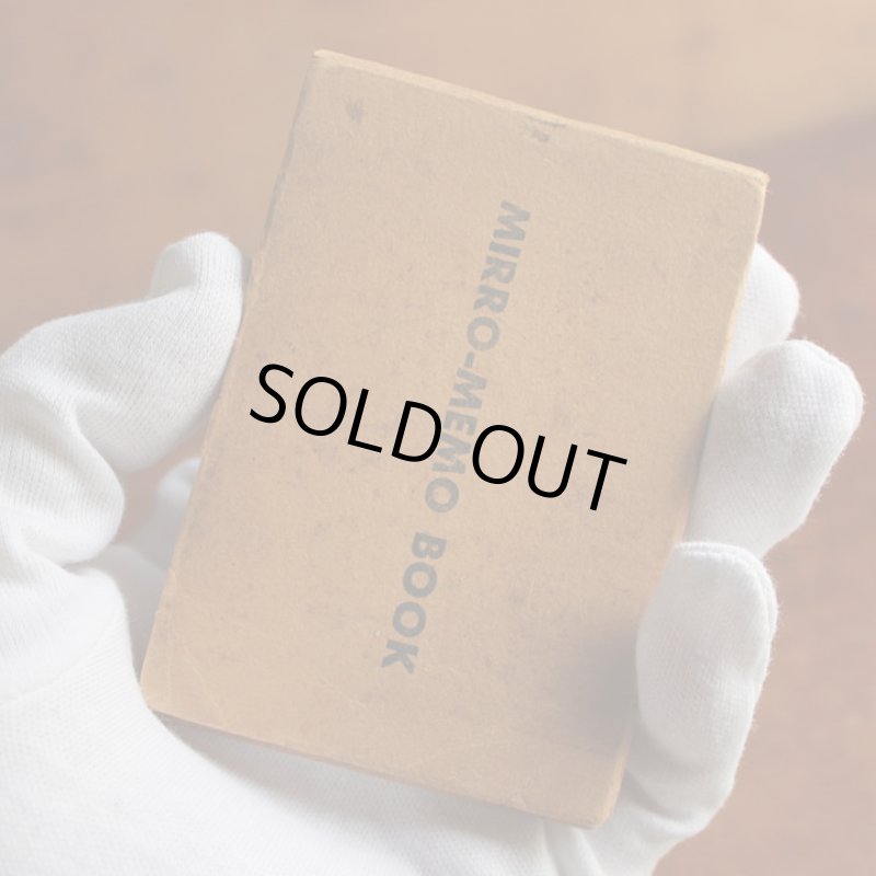 画像3: USAアメリカヴィンテージミラーノートブックMIRRO-MEMO BOOK騙し絵&鏡付メモ帳｜アンティーク珍品 (3)