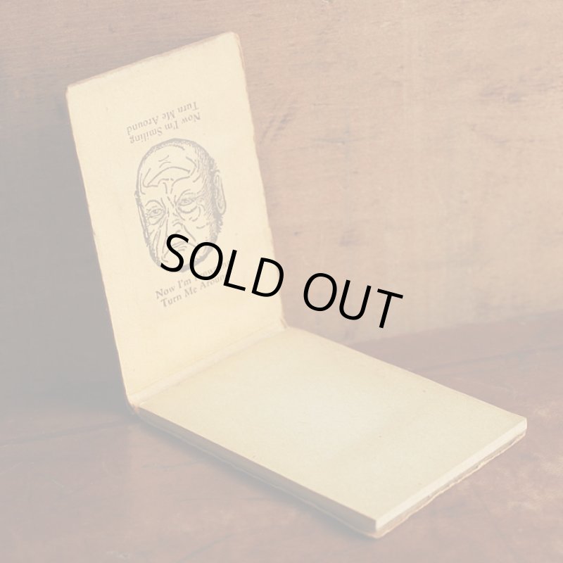 画像10: USAアメリカヴィンテージミラーノートブックMIRRO-MEMO BOOK騙し絵&鏡付メモ帳｜アンティーク珍品 (10)