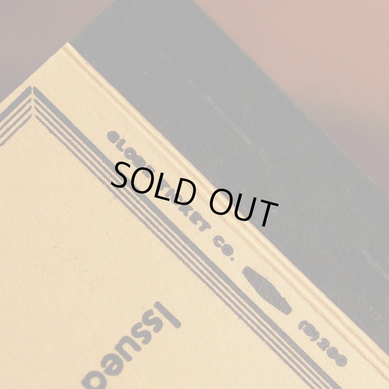 画像10: USAアメリカヴィンテージクーポンチケットブックメイン州刑務所内食堂用｜アンティーク紙もの (10)