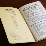 画像13: USAヴィンテージ紙ものメモ帳1930年代2冊組｜カレンダー付ノートブックMILLER FERTILIZER (13)