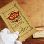 画像5: USAヴィンテージ紙ものメモ帳1930年代2冊組｜カレンダー付ノートブックMILLER FERTILIZER (5)