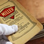 画像7: USAヴィンテージ紙ものメモ帳1930年代2冊組｜カレンダー付ノートブックMILLER FERTILIZER (7)