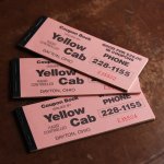 画像6: USAヴィンテージ紙ものクーポンチケットブック1960年代｜タクシーYellow Cab DAYTON,OHIO (6)