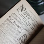 画像14: USAアンティーク紙ものノートブックレット1887年｜Pierce's医療と健康の覚書帳簿 (14)