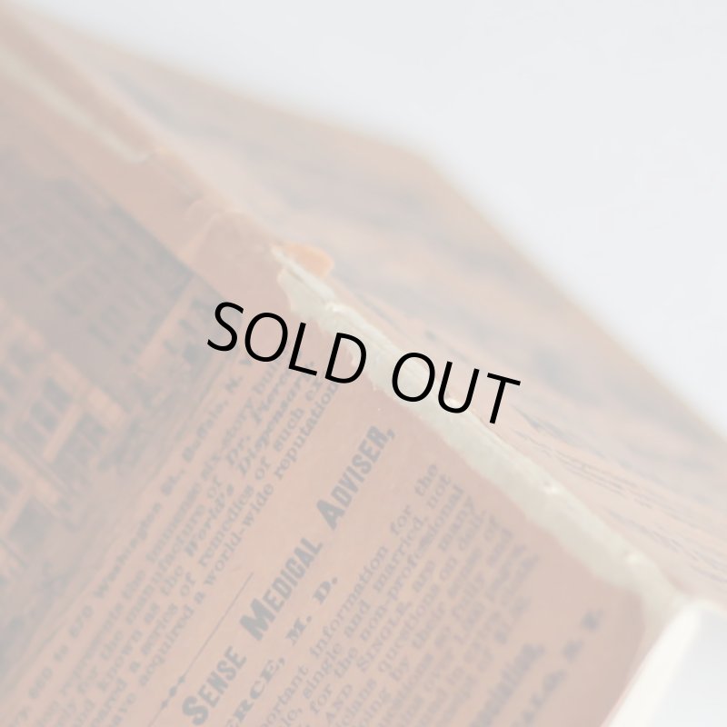 画像7: USAアンティーク紙ものノートブックレット1887年｜Pierce's医療と健康の覚書帳簿 (7)