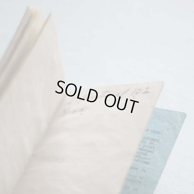 画像3: USAヴィンテージ紙ものメモ帳ノートブックレット|Searle Petroleum Company Omaha Memorandum Book (3)