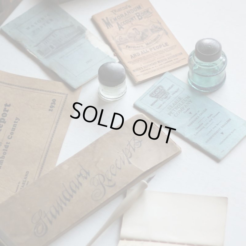 画像11: USAヴィンテージ紙ものメモ帳ノートブックレット|Searle Petroleum Company Omaha Memorandum Book (11)