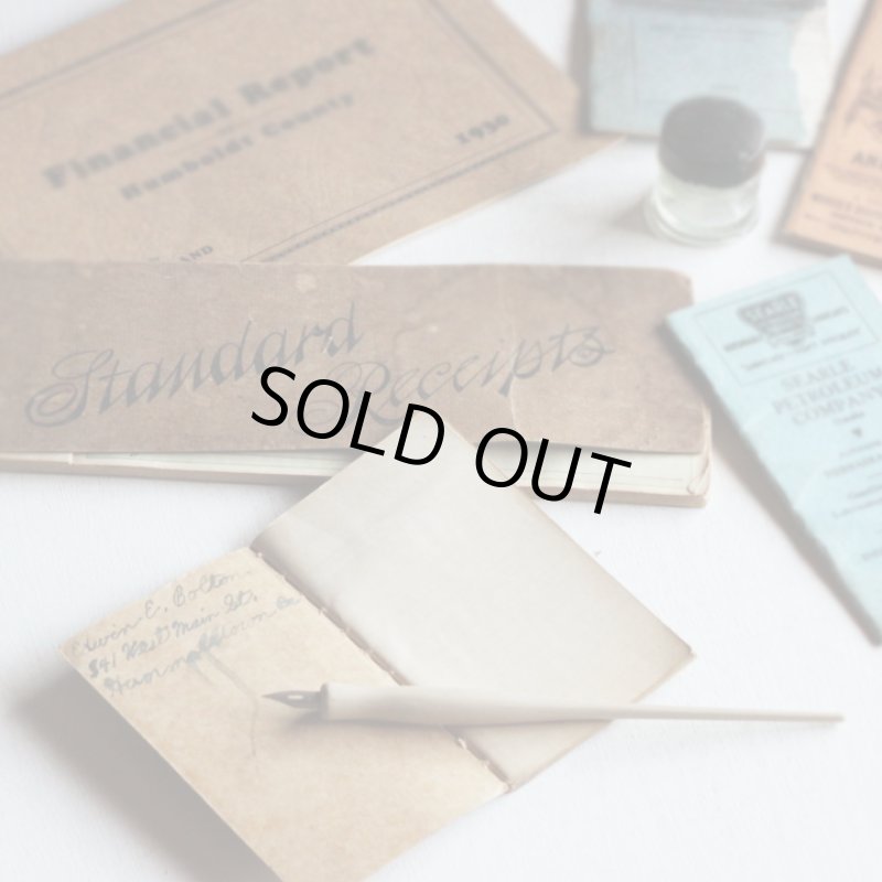 画像8: USAヴィンテージ紙ものメモ帳ノートブック｜WEBSTER dictionary note book (8)