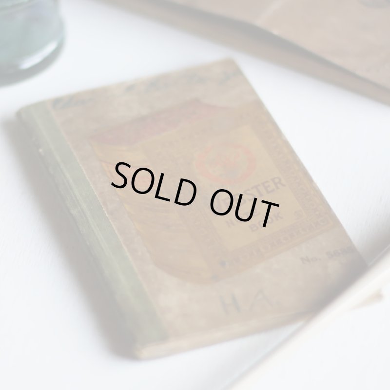 画像2: USAヴィンテージ紙ものメモ帳ノートブック｜WEBSTER dictionary note book (2)