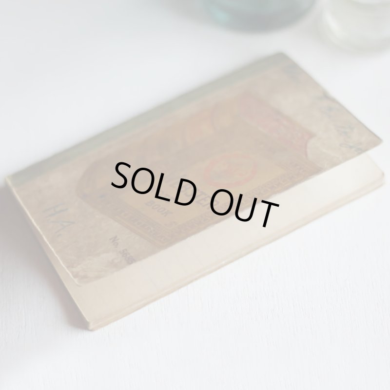 画像9: USAヴィンテージ紙ものメモ帳ノートブック｜WEBSTER dictionary note book (9)