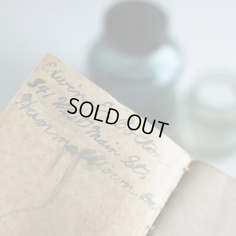 画像11: USAヴィンテージ紙ものメモ帳ノートブック｜WEBSTER dictionary note book (11)