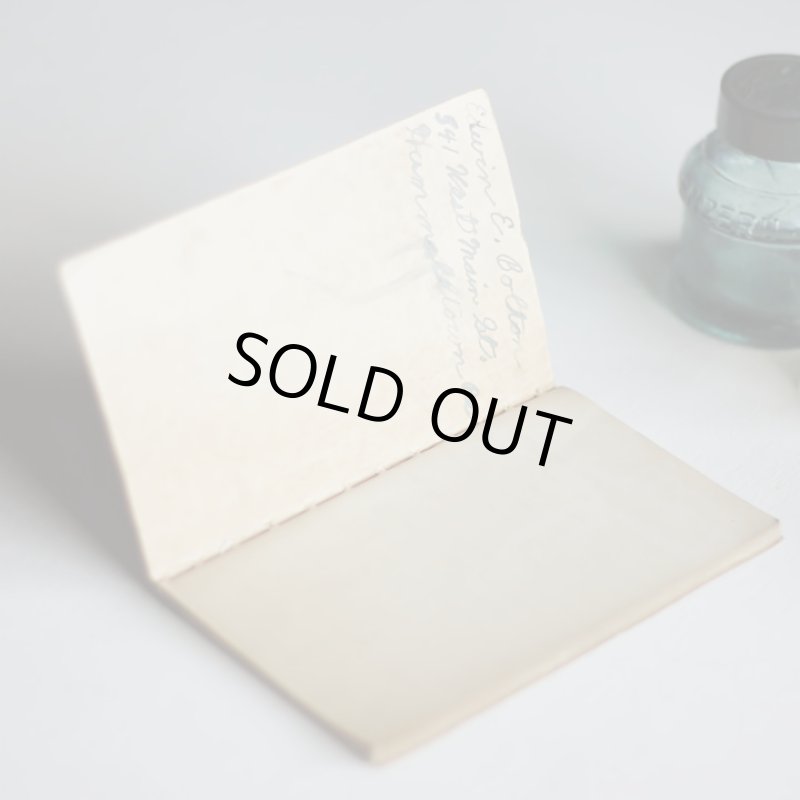 画像14: USAヴィンテージ紙ものメモ帳ノートブック｜WEBSTER dictionary note book (14)