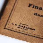 画像3: USAヴィンテージ紙もの財務報告書ブックレット1930年｜financial report humboldt county (3)